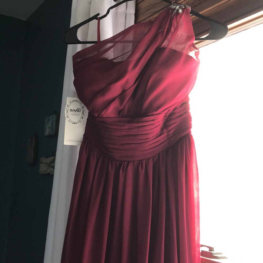 Full length bridesmaid/prom dress